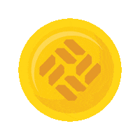 Coin Sticker by Cazasouq