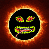 Fire Space GIF by PEEKASSO