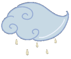 reginaawang sad crying cry rain Sticker