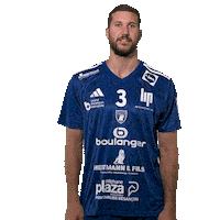 Hand Explosion Sticker by GRAND BESANÇON DOUBS HANDBALL
