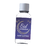 Eid Sanitiser Sticker by Vital Life UK