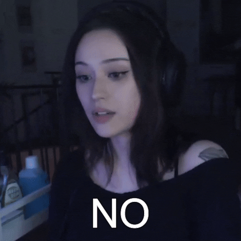 Cute Girl No GIF