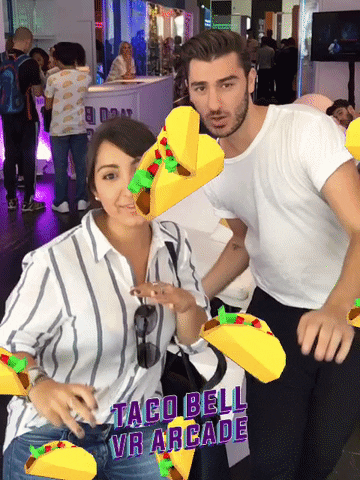 vrarcade GIF by Taco Bell VR Arcade