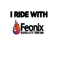 FeonixMobilityRising community drive mobility feonix Sticker