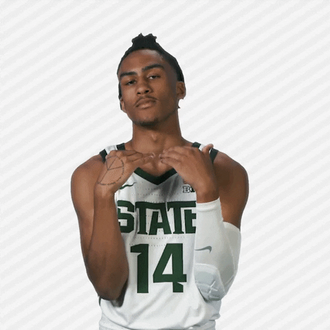 No More Basketball GIF by Michigan State Athletics