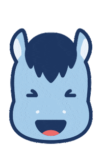 Lengow laughing pony lenny laughing tears Sticker
