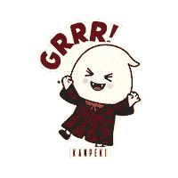 Halloween Kawai Sticker by Kanpeki Care
