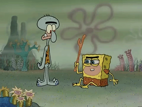season 3 spongebob b.c. GIF by SpongeBob SquarePants