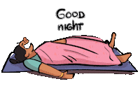 Good Night Tamil Sticker