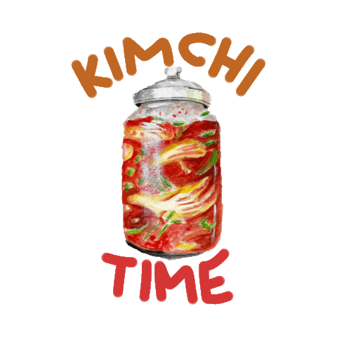 seaurchi giphyupload food kimchi korean food Sticker