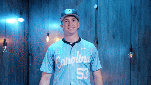 University Of North Carolina Baseball GIF by UNC Tar Heels