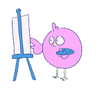 Art Artist Sticker by Dedouze