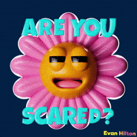 Are You Scared Laughing GIF by Evan Hilton
