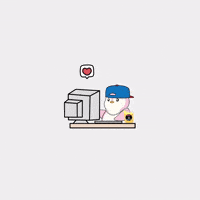 Work Love GIF by Pengu Juice Co.