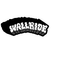 WALLRIDE  Sticker