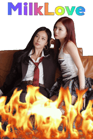 Couple Model Sticker