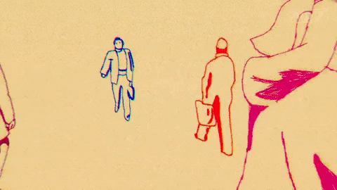 Animation Walking GIF by Marcie LaCerte