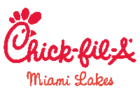 ChickfilaMiami chicken miami dinner lunch Sticker