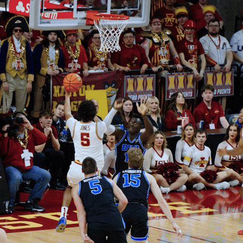 Byu Basketball Block GIF by BYU Cougars
