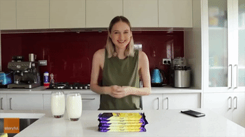 Extreme Eater Consumes Five Chocolate Bars