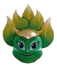 whckuban handball mascot rushandball kubi Sticker