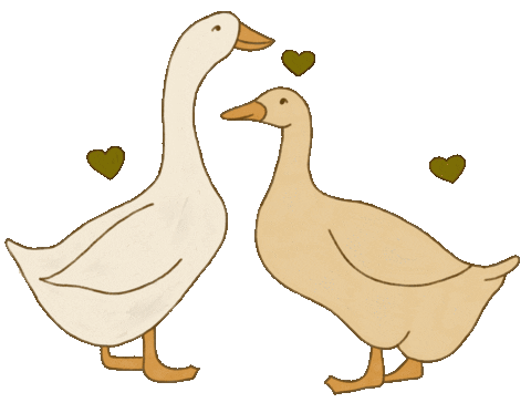 In Love Hearts Sticker