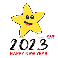 Happy New Year Sticker by CNI