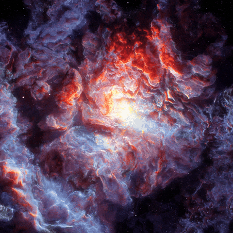 salmonickatelier giphyupload space stars universe GIF