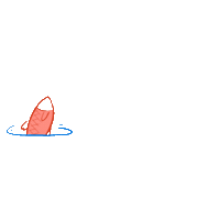 Fish Lake Sticker by L4K3