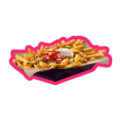 Burrito Nachos Sticker by Taco Bell Romania