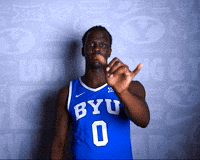 Byu Basketball Go Cougs GIF by BYU Cougars