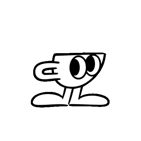 Coffee Mug Sticker by YAICECREAM