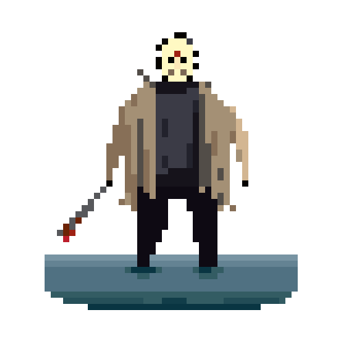Friday The 13Th Pixels GIF by Andy Helms