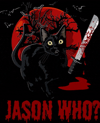 Black Cat GIF