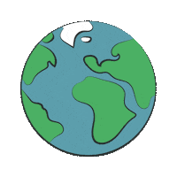 Global Warming Illustration Sticker