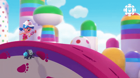 true and the rainbow kingdom road GIF by CBC