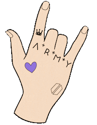 Sign Language Love Sticker
