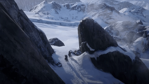 red dead redemption 2 snow GIF by Rockstar Games