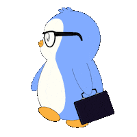 Coming On My Way Sticker by Pudgy Penguins