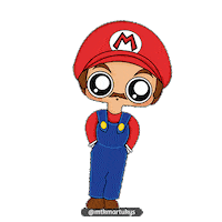 Mario Bros Nintendo Sticker by mtkmartukys