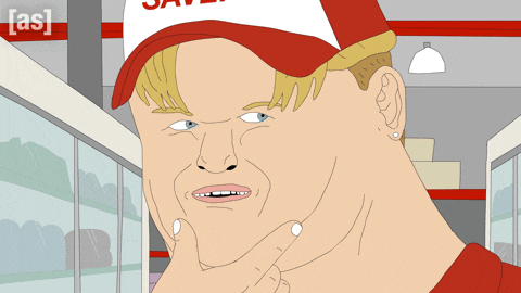 Thinking Think GIF by Adult Swim