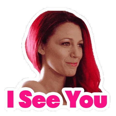 Spying I See You Sticker by Blake Lively Fan