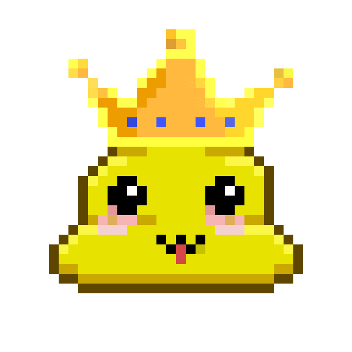 Art Shitting Sticker by Poopies.io