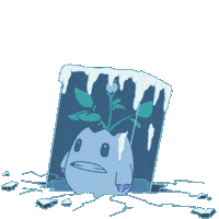 Shaking Snow Day Sticker by Magic Eden