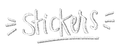 White Text Sticker