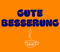 Sick Get Well Soon GIF by DAK-Gesundheit