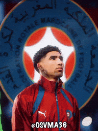 Achraf Hakimi Morocco GIF