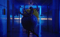kylesauer blue sun science moon GIF