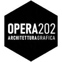 OPERA202 design graphic architecture project Sticker