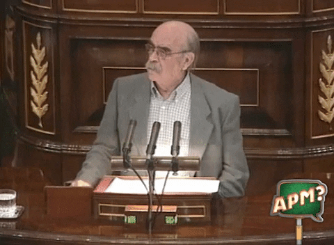 Congreso Me Cago En Todo GIF by Alguna Pregunta Més?